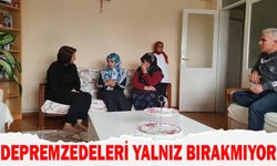DEPREMZEDELERİ YALNIZ BIRAKMIYOR