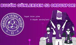 BUGÜN GÜNLERDEN 52 ORDUSPOR!