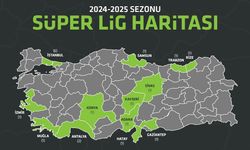 İŞTE SÜPER LİG HARİTASI