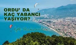 ORDU'DA, KAÇ YABANCI YAŞIYOR?