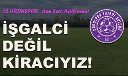 "İŞGALCİ DEĞİL, KİRACIYIZ!"