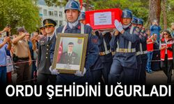 ORDU ŞEHİDİNİ UĞURLADI