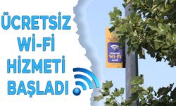 ÜCRETSİZ Wİ-Fİ HİZMETİ BAŞLADI