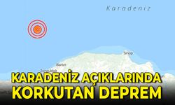 KARADENİZ AÇIKLARINDA DEPREM