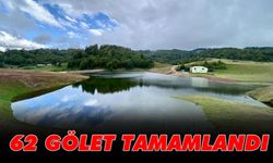 62 GÖLET TAMAMLANDI