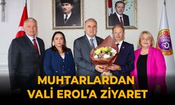 MUHTARLARDAN VALİ EROL'A ZİYARET