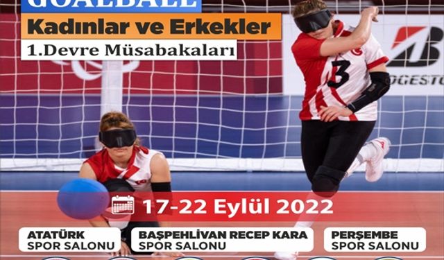 GOALBALL HEYECANI ORDU’DA