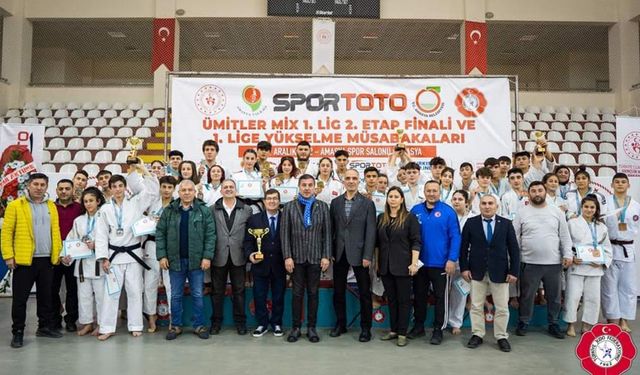 BÜYÜKŞEHİR JUDO TAKIMI 1. LİG’E ADINI YAZDIRDI