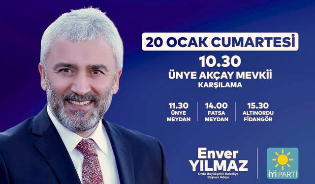 ENVER YILMAZ, GELİYOR…