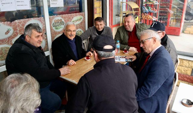 SANAYİ ESNAFINDAN BAŞKAN GÜLER’E TAM DESTEK