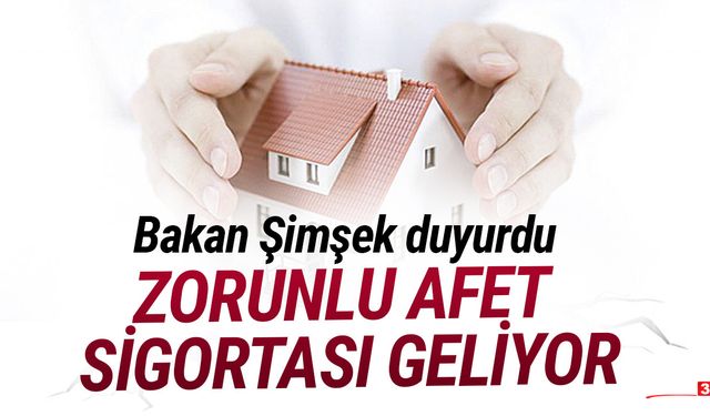 ZORUNLU SİGORTA GELİYOR!