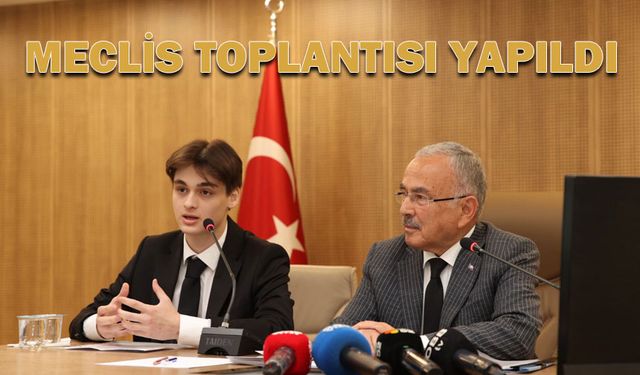 MECLİS TOPLANTISI YAPILDI