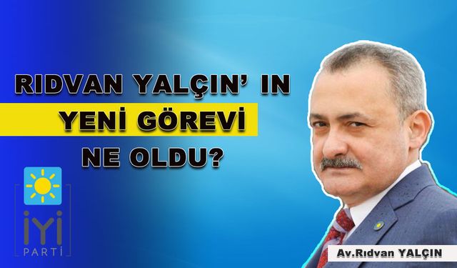 RIDVAN YALÇIN A TAKIMINDA!