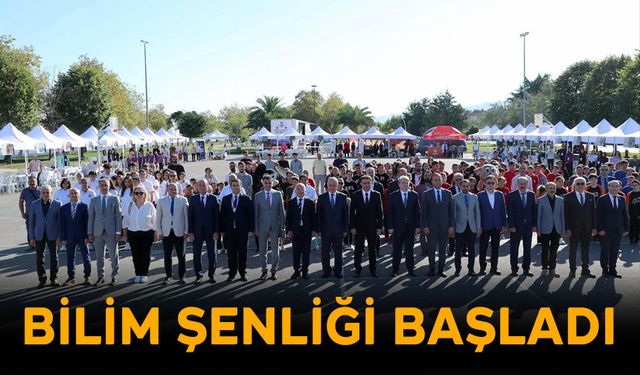 BİLİM ŞENLİĞİ BAŞLADI