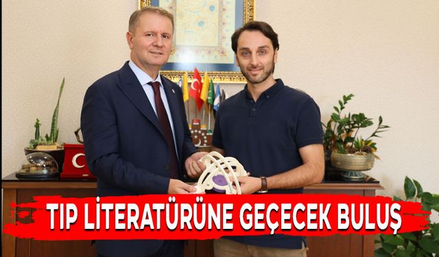 TIP LİTERATÜRÜNE GEÇECEK BULUŞ