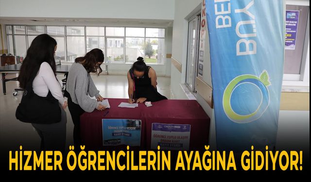 BÜYÜKŞEHİR ÖĞRENCİLERİN AYAĞINA GİTTİ