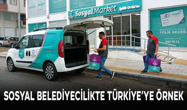 SOSYAL BELEDİYECİLİKTE TÜRKİYE’YE ÖRNEK