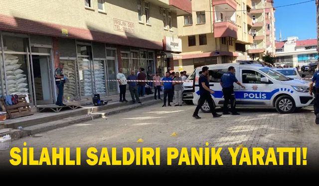 SİLAHLI SALDIRI PANİK YARATTI!