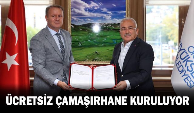 ÜCRETSİZ ÇAMAŞIRHANE KURULUYOR