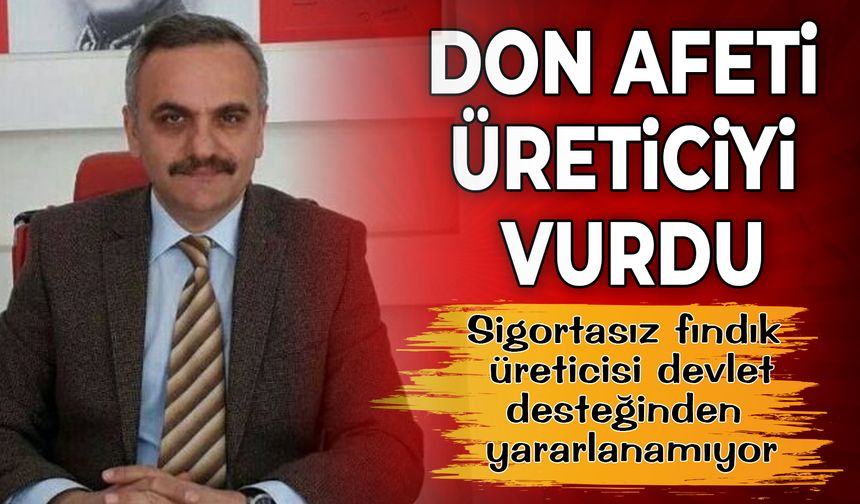 DON AFETİ ÜRETİCİYİ VURDU